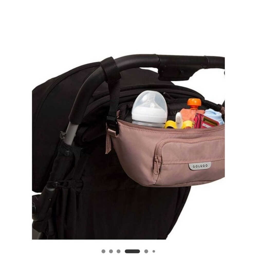 Colugo Pink Stroller Organizer Bag